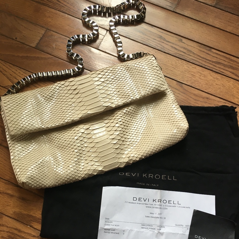 Devi Kroell ~ Python Bag